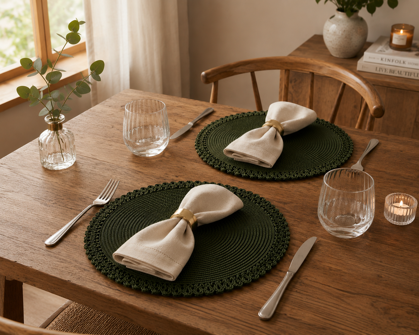 Kit Olive Premium Casa Pavoni 2 Lugares